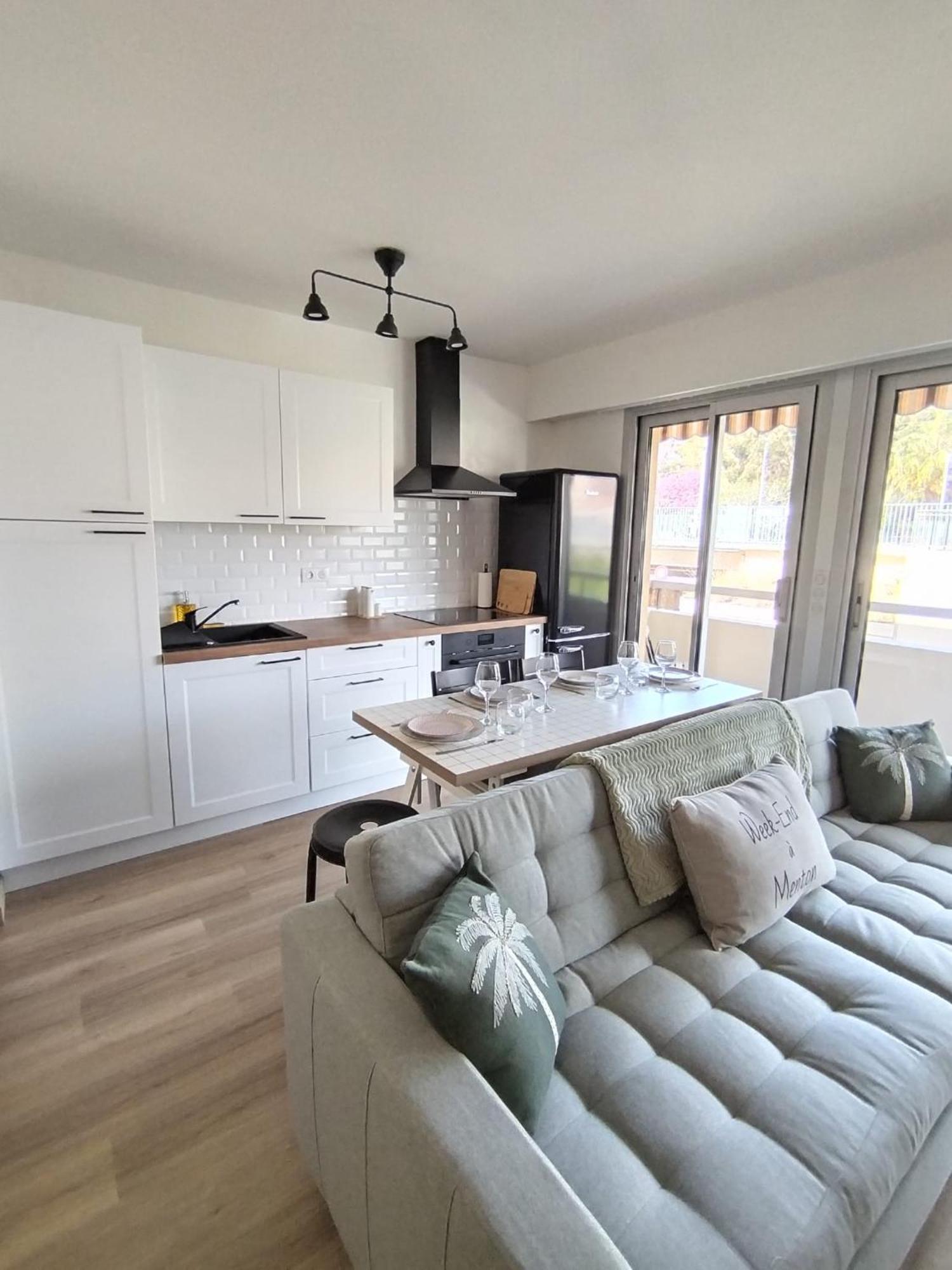 Studio Avec Coin Nuit Roquebrune-Cap-Martin Eksteriør billede